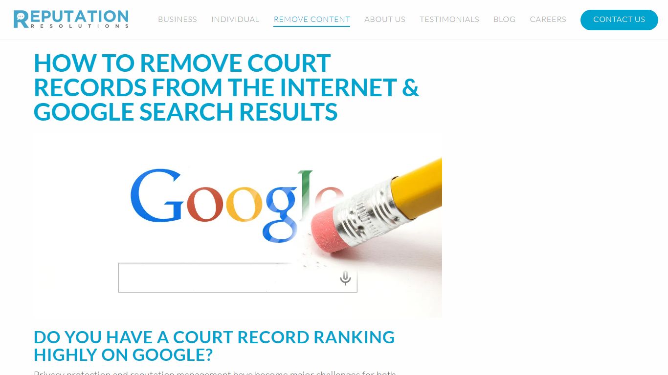 How to Remove Court Cases from the Internet {Old & New Records}